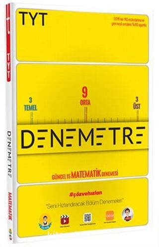 TYT Denemetre Yeni Nesil 15 Matematik Denemesi