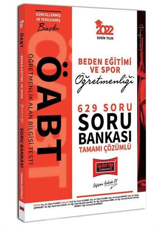 2022 ÖABT Performans Beden Eğitimi Öğretmenliği Soru Bankası