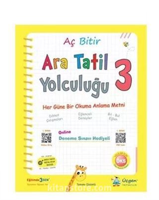 3.Sınıf 1.Ara Tatil Yolculuğu