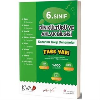 6. Sınıf Din Kültürü Ve Ahlak Bilgisi Kazanım Takip Denemeleri