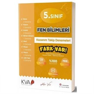 5. Sınıf Fen Bilimleri Kazanım Takip Denemeleri