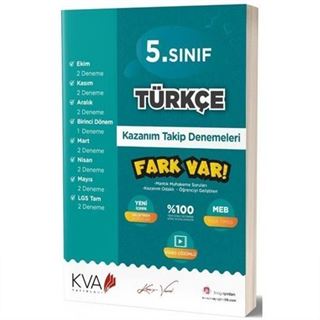 5. Sınıf Türkçe Kazanım Takip Denemeleri