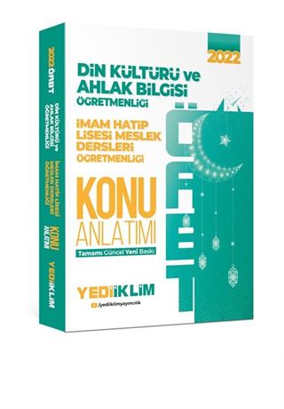 2022 ÖABT Din Kültürü ve Ahlak Bilgisi İmam Hatip Lisesi Meslek Dersleri Öğretmenliği Konu Anlatımı