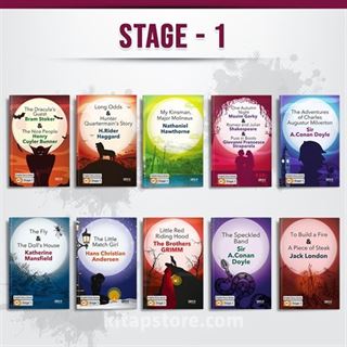 İngilizce Hikaye Kitabı Seti Stage 1 (10 Kitap)