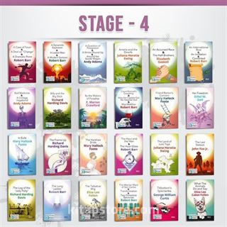 İngilizce Hikaye Kitabı Seti Stage 4 (24 Kitap)