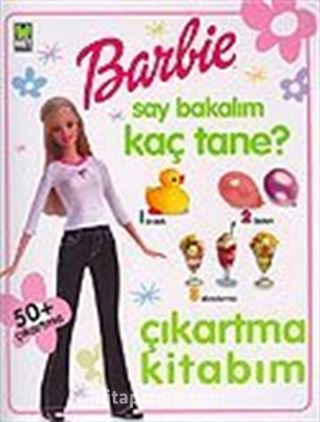 Barbie Say Bakalım Kaç Tane? Çıkartma Kitabı