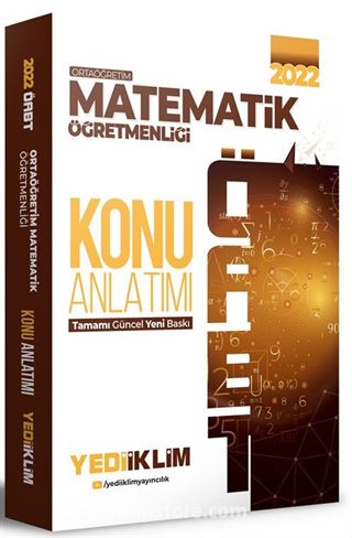 2022 ÖABT Ortaöğretim Matematik Öğretmenliği Konu Anlatımı