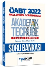 2022 ÖABT Okul Öncesi Öğretmenliği Akademik Tecrübe Tamamı Çözümlü Soru Bankası