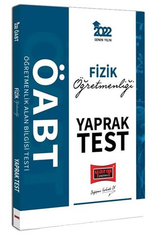 2022 ÖABT Fizik Öğretmenliği Yaprak Test