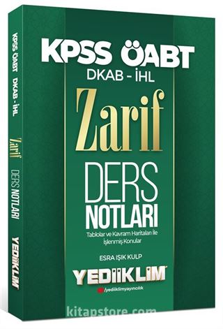 2022 ÖABT DKAP İHL Zarif Ders Notları