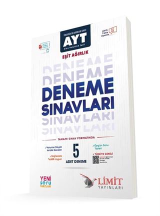 AYT Eşit Ağırlık 5'li Deneme Seti