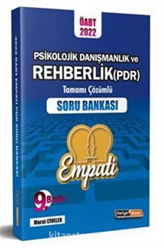 2022 ÖABT Empati Psikolojik Danışmanlık ve Rehberlik(PDR) Tamamı Çözümlü Soru Bankası