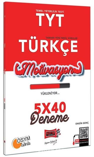 TYT Motivasyon Denemeleri 5x40 Türkçe Denemesi