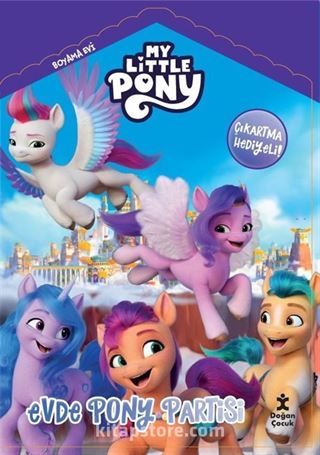 My Little Pony Boyama Evi Evde Pony Partisi