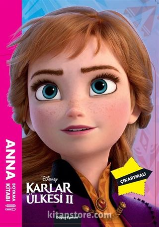 Disney Karlar Ülkesi 2 / Anna Maskeli Boyama Kitabı