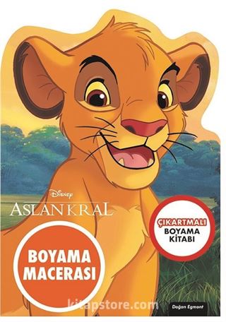 Disney Aslan Kral Özel Kesimli Boyama Macerası