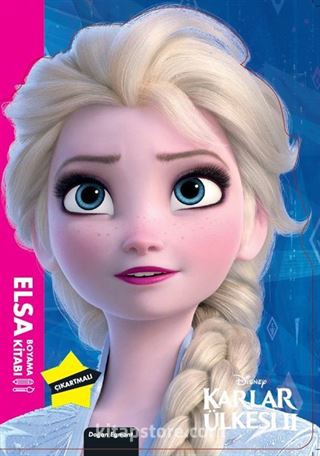Disney Karlar Ülkesi 2 Elsa Maskeli Boyama Kitabı