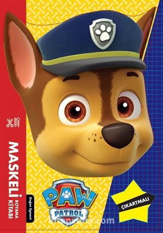 Paw Patrol Maskeli Boyama Kitabı