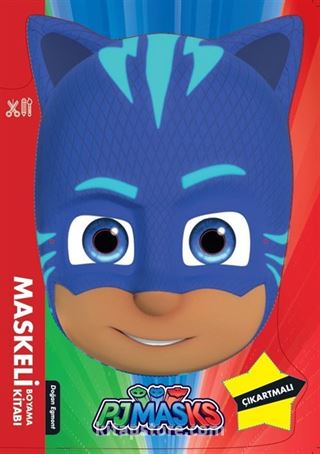 Pjmasks Maskeli Boyama Kitabı