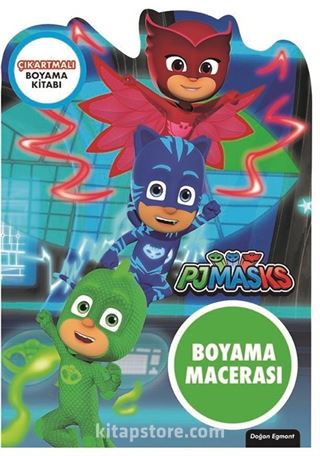 Pjmasks Özel Kesimli Boyama Macerası