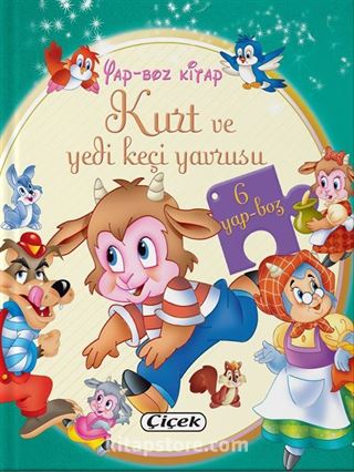 Kurt ve Yedi Keçi Yavrusu / Yap-Boz Kitap