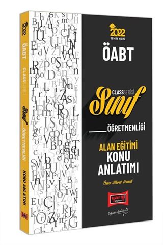 2022 ÖABT Class Serisi Sınıf Öğretmenliği Alan Eğitimi Konu Anlatımı