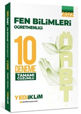 2022 ÖABT Fen Bilimleri Öğretmenliği Tamamı Çözümlü 10 Deneme