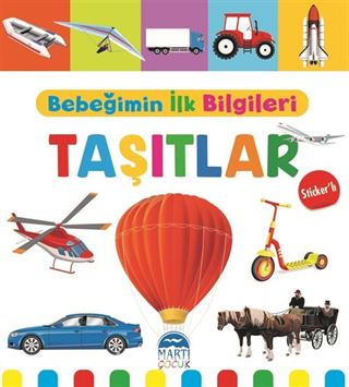 Bebeğimin İlk Bilgileri - Taşıtlar (Sticker'lı)