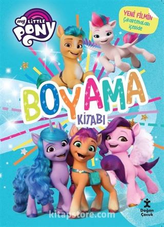 My Little Pony Boyama Kitabı Yeni Filmin Çıkartmaları İçeride