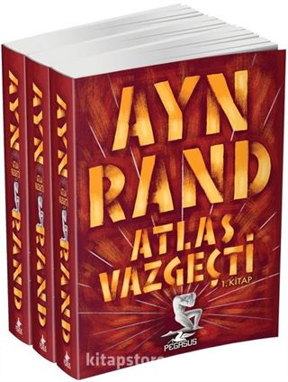 Atlas Vazgeçti (3 Kitaplık Set)