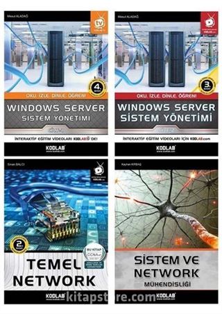 Sistem Yöneticiliği Seti 3 (4 Kitap Takım)