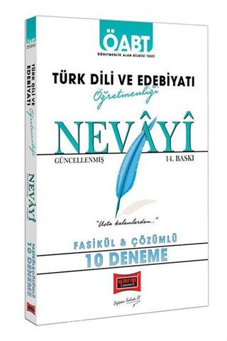 ÖABT Nevayi Türk Dili ve Edebiyatı Öğretmenliği Fasikül Çözümlü 10 Deneme