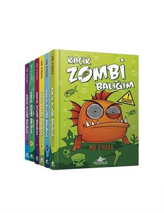 Kaçık Zombi Balığım Serisi Takım Set (Ciltli 6 Kitap)