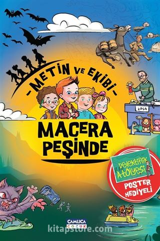 Metin ve Ekibi Macera Peşinde (5 Kitap Set)