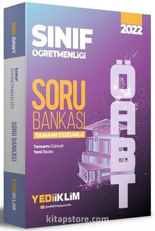 2022 ÖABT Sınıf Öğretmenliği Tamamı Çözümlü Soru Bankası