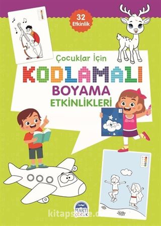 Çocuklar İçin Kodlama Etkinlikleri (Yeşil 2) (32 Etkinlik)