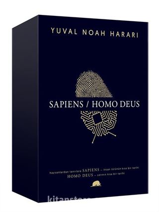 Yuval Noah Harari Set (Ciltli) (İki Kitap Takım, Özel Kutulu) Sapiens: Hayvanlardan Tanrılara (Ciltli) / Homo Deus (Ciltli)