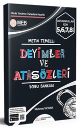 Orta Okullar İçin Deyimler ve Atasözleri Soru Bankası