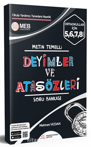 Orta Okullar İçin Deyimler ve Atasözleri Soru Bankası