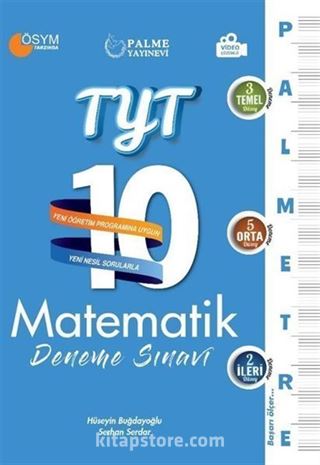 TYT Matematik Palmetre 10'lu Deneme Sınavı