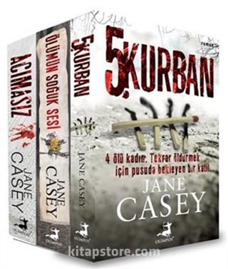 Jane Casey Polisiye Set 3 (3 Kitap)