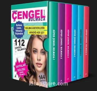 Süper Çengel Bulmaca (6 Kitap Set)