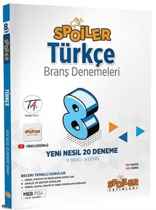 8. Sınıf LGS Türkçe Branş Denemeleri