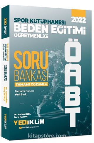 2022 ÖABT Beden Eğitimi Öğretmenliği Spor Kütüphanesi Tamamı Çözümlü Soru Bankası