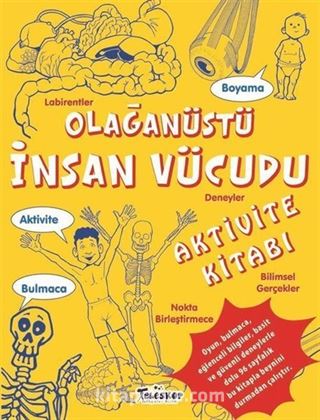 Olağanüstü İnsan Vücudu Aktivite Kitabı