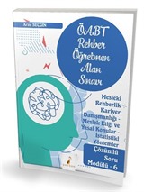 KPSS ÖABT Rehber Öğretmenliği Alan Sınavı Mesleki Rehberlik Kariyer Danışmanlığı - Meslek Etiği ve Yasal Konular - İstatistiki Yöntemler - Çözümlü Soru Modülü 6