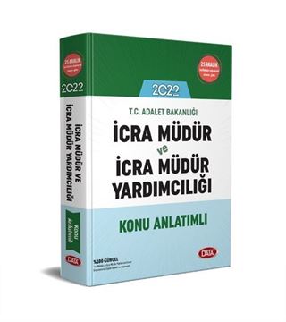 T.C. Adalet Bakanlığı İcra Müdür ve İcra Müdür Yardımcılığı Konu Anlatımlı