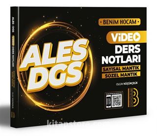 2022 ALES DGS Video Ders Notları Sayısal Mantık Sözel Mantık