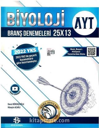 AYT Biyoloji 25x13 Denemeleri