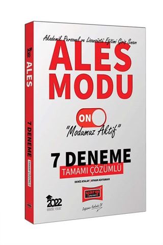 2022 ALES Modu Tamamı Çözümlü 7 Deneme